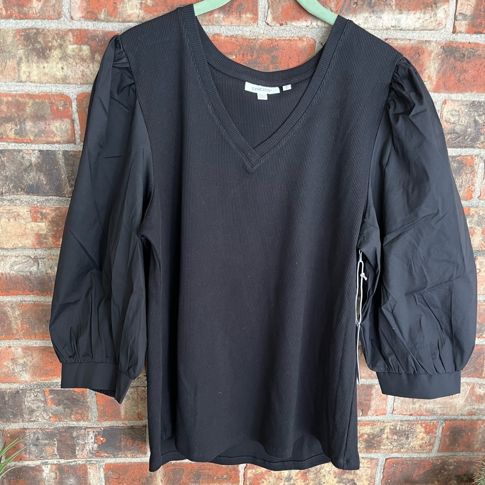 Chicos puff sleeve top